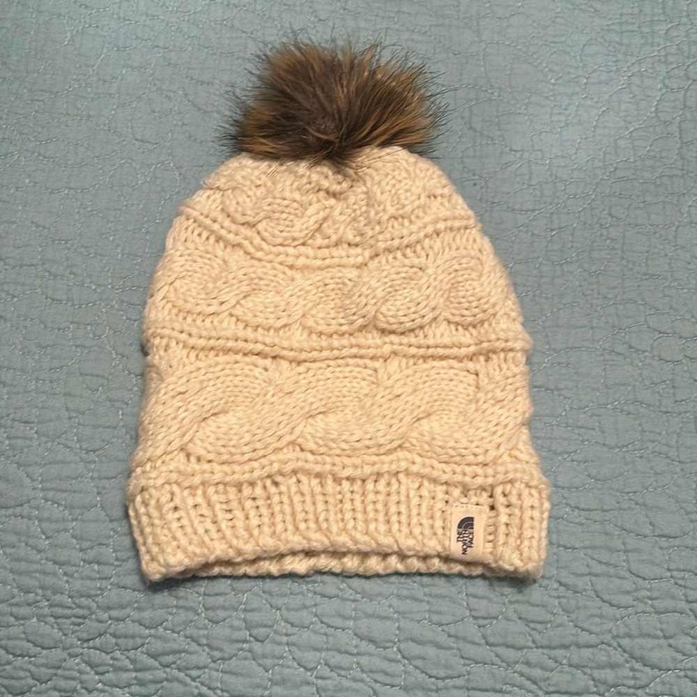 The North Face Pom beanie